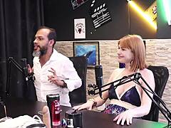 reh queen's tantric massage shines in sheer red