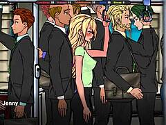 a masseur fingers innocent jenny's tight pussy then some dude jerks off watching her beach ass