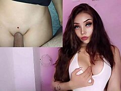 POV Latina Teen Wet Pussy Creampied First Time Fuck