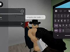 Busty Goth's Wild Threesome in Parents' House!