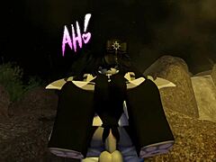 Shark Takes Rough Creampie Bath In Furry Roblox Adventure