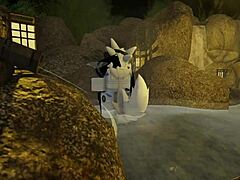 ฉลามโดนแตกในอาบน้ำครีมผจญภัย furry roblox