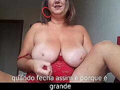 Whoa big tits camgirl shows huge pussy lips and nipples to 25yo dude