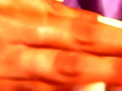 Heart racing from party undress into her raw lesbian strapon fuck