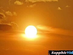 lesbian milf straps girlfriend then tribs her wet pussy hard