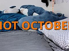 Kisunyoctober Day 7: Buttplug Anal Fingering Leads to Spooning Assfuck