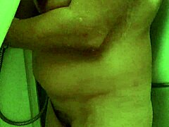 What if you caught your busty stepsis wet in the shower?