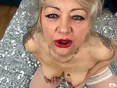 Oops i mean my saggy tits still look hot when i tease solo closeup