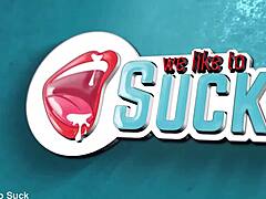 KATY ROSE GAGS DEEPTHROAT COCK!