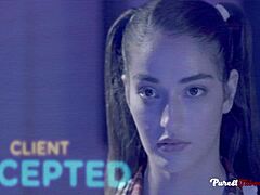 Teen hooker fulfills young guy's hardcore sex fantasy roleplay