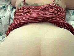 Fat BBW Takes Big Black Cock Doggystyle While Trying to Stay Quiet