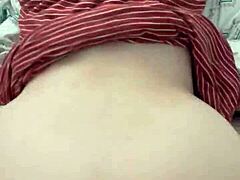 Fat BBW Takes Big Black Cock Doggystyle While Trying to Stay Quiet