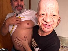 isa moura meets bruno for first steamy bathroom lick in mansion