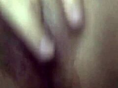 sexy petite teen slut shaves pussy closeup masturbates to juicy orgasm cum