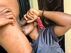 horny british bbw couple chats nudes then balcony ass fuck