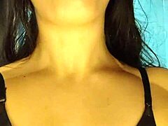 POV: Debora Mendes' sloppy deepthroat ride ends cum on ass!