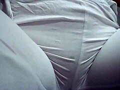 Close-Up View of Woman Urinating from Spread Pussy Lips in Detail