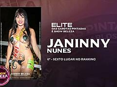 brazilian women painted nude body art oral sex showcase