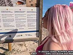 german teen picked up at mallorca beach for public anal casting
