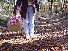 granny's red riding hood roleplay dildo ride goes wild and dirty!!