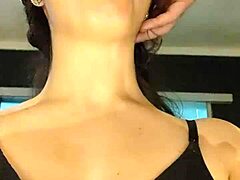 POV: Debora Mendes' sloppy deepthroat ride ends cum on ass!
