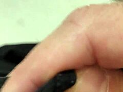 i uh put my cock on girlfriends dirty panties oops