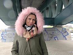 Heart-Pounding German Scout Ravages Berlin Street Teen