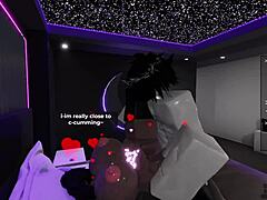 innocent femboy toyed roughly by dominant shemale lover