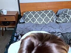 step-dad spills impregnation secrets while eyeing those big blonde tits