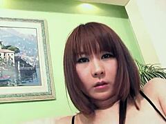 Petite Asian Teen's Clit Vibrator Orgasm Explodes at Casting!