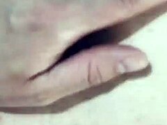 Humiliated UK Cuckold Cleans Collared Sissy Wife's Creamy Pussy