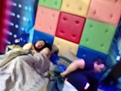 Stepmom Fucks Stepson While Cuckold Ignores!