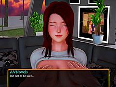 What game changes everything for this big tits redhead teen in the family?