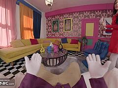 VR Conk Veruca Salt Blows and Rides Willy Wonka's Huge Cock Cosplay Parody Pt 1