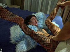 stepsister smokes knowing stepbro will rip clothes fuck her hard till squirt.