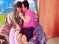 Rumpa21 and step cousin ravage sofa in homemade deshi anal fuck frenzy