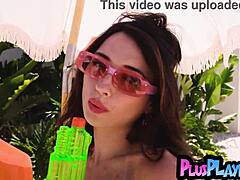 brooke tilli strips curvy big tits body posing bubble ass hot