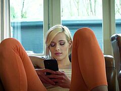 Bald Guy Pounds Virgin Teen's Tight Pussy