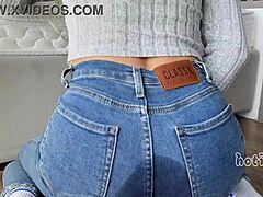 she loses the no-cum challenge and squirts three times hard