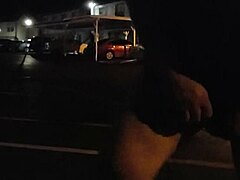 Outside WEARING Very Thick Diaper with MONSTER COCK Lover