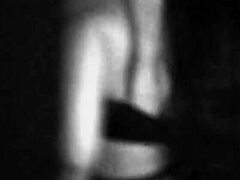 hotwife dancing halloween treats or tricks with naughty cosplay tease