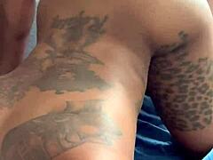 Blonde Bombshell Devours Ebony Monster Cock Wildly!