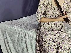 desi bhabhi rides hubby hard in bedroom creampie pussy 😍💦