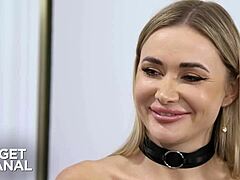 blonde trembles craving that thick black shaft