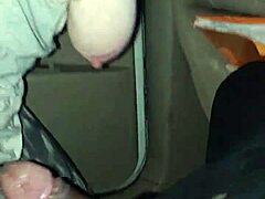 oh man my ravishing body takes black bull's monster cock creampie in car