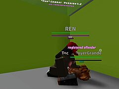 Monster BBC Pounds Roblox Combat Chicks Hard