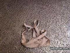 so emotional cute curly oiled ebony teen gets big white dick pov casting interview interracial hardcore