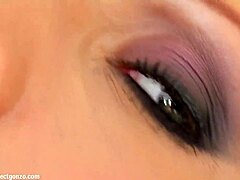 jordan white fingers her wet pussy solo gonzo style on give me pink