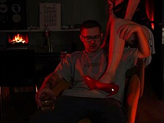 who knew romantic dinner would explode into doggystyle pounding my sexy redhead girl's wet pussy?!