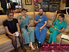 Damn! Channy Crossfire's Latex Tits In Fetish Dental Checkup